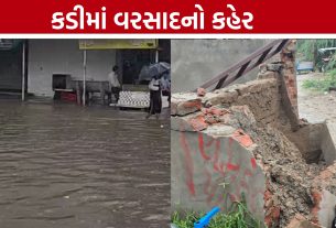 Kadi Heavy Rain:કડીમાં જળબંબાકાર સ્થિતિ, સ્થાનિકોમાં તંત્ર સામે ભારે રોષ