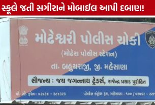 Mehsana Minor Girl Case: સ્કૂલે જતી સગીરાને બળજબરીથી મોબાઈલ આપ્યો, પ્રેમસંબંધ માટે દબાણ