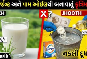 મહારાષ્ટ્ર (Maharashtra) રાજ્યના ધારાશિવ જિલ્લાના ભૂમ તાલુકામાં દૂધ ભેળસેળનું (Milk Adulteration)મોટું કૌભાંડ સામે આવ્યું છે
