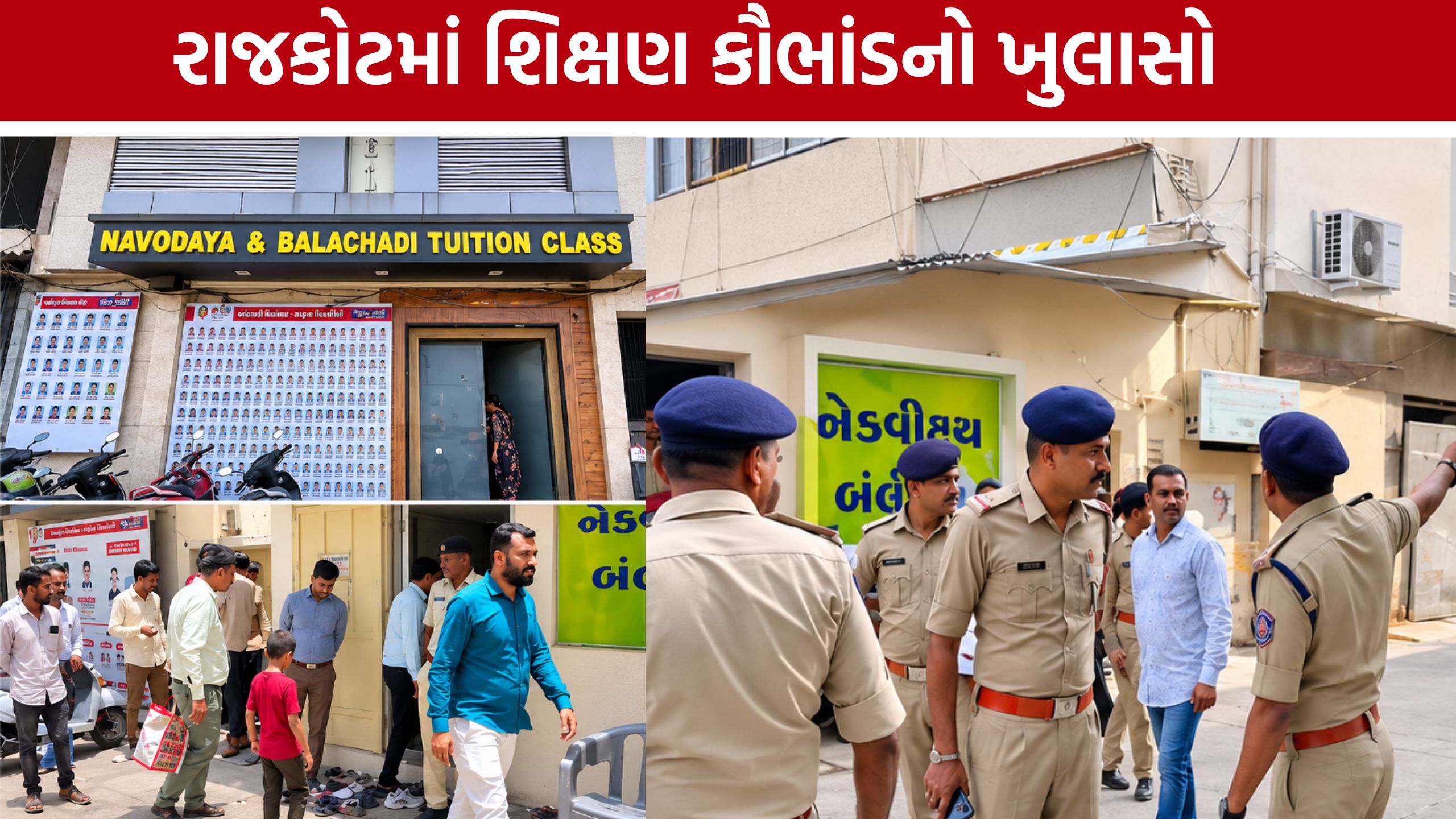 Alpha Coaching : રાજકોટમાં શિક્ષણના નામે મોટો ખેલ, 697 ડમી વિદ્યાર્થીઓનો ખુલાસો