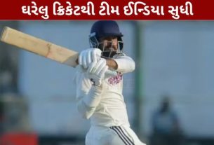 આ ટીમની સૌથી મોટી ચર્ચા 33 વર્ષીય ઓલરાઉન્ડર સરાંશ જૈન (Saransh Jain)ની પ્રથમ ટેસ્ટ પસંદગીને લઈને થઈ રહી છે