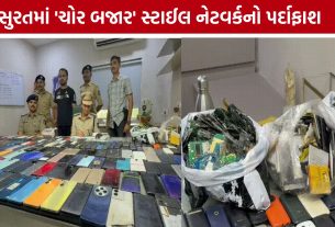 Surat Mobile Theft Racket: સુરતથી દિલ્હી સુધી ફેલાયેલું મોબાઈલ સ્પેરપાર્ટ્સ રેકેટ ઝડપાયું, 348 ફોન જપ્ત