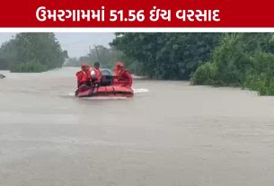 Umargam 51 Inch Rain: ઉમરગામમાં રેકોર્ડબ્રેક વરસાદ, અનેક વિસ્તારો પાણીમાં ગરકાવ