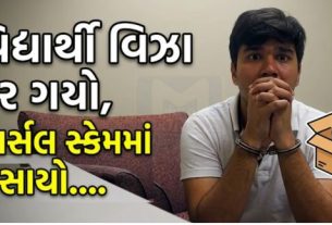 અમેરિકા (USA)માં પાર્સલ ફ્રોડ કેસ (Parcel Fraud)માં ઝડપાયેલા ગુજરાતી વિદ્યાર્થી લક્ષિત પટેલની પોલીસ પૂછપરછનો વીડિયો સોશિયલ મીડિયા અને યુટ્યુબ પર વાયરલ થયો છે