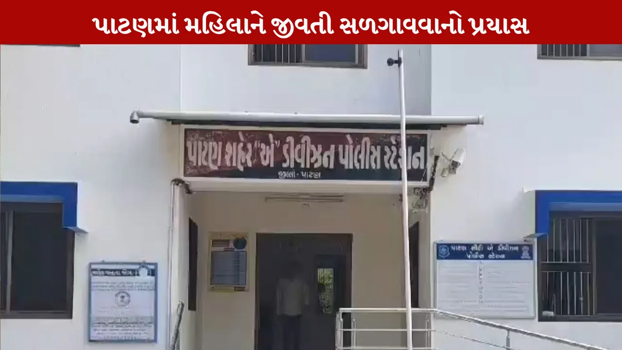 Attempt to burn woman alive