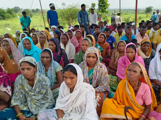 ખેડૂતોના સમર્થનમાં ધરણાં