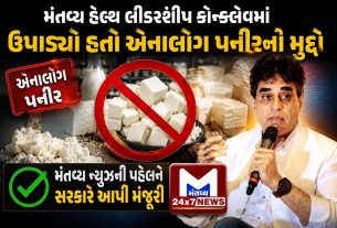 Gujarat Analog Paneer Ban મંતવ્ય ન્યૂઝની ઝુંબેશ રંગ લાવી