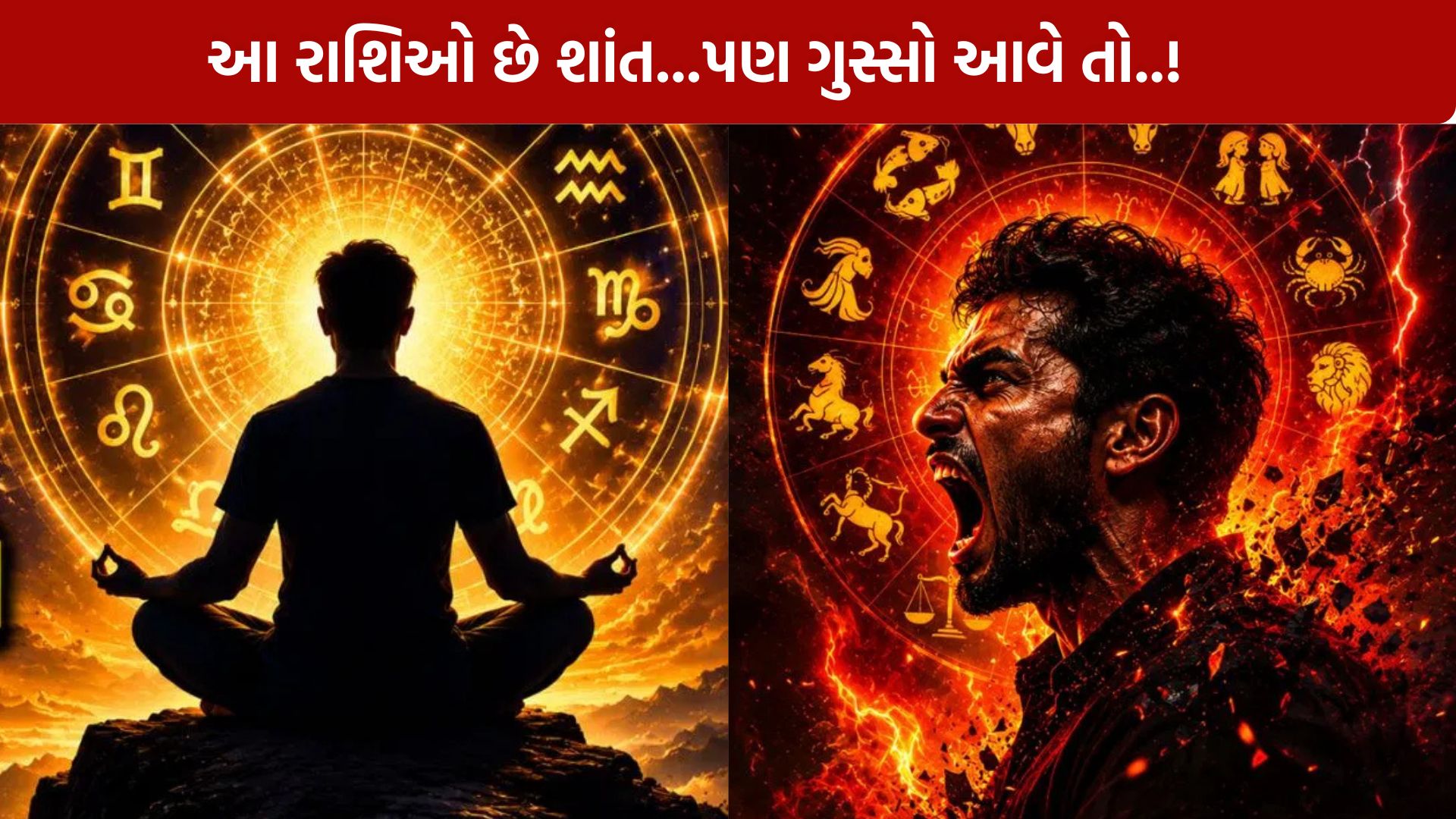 Peaceful zodiac signs વિશે જાણો છો? પણ ગુસ્સો આવે ત્યારે..!