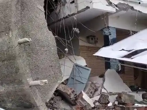 Water Tank Collapse