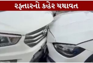 સુરત(Surat)માં બેફામ વાહનચાલકોને કારણે અકસ્માતો (Accident)ની ઘટનાઓ યથાવત જોવા મળી રહી છે