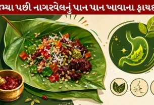 Benefits of eating a betel leaf after a meal.