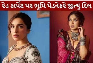 Bhumi Pednekar won hearts on the red carpet.