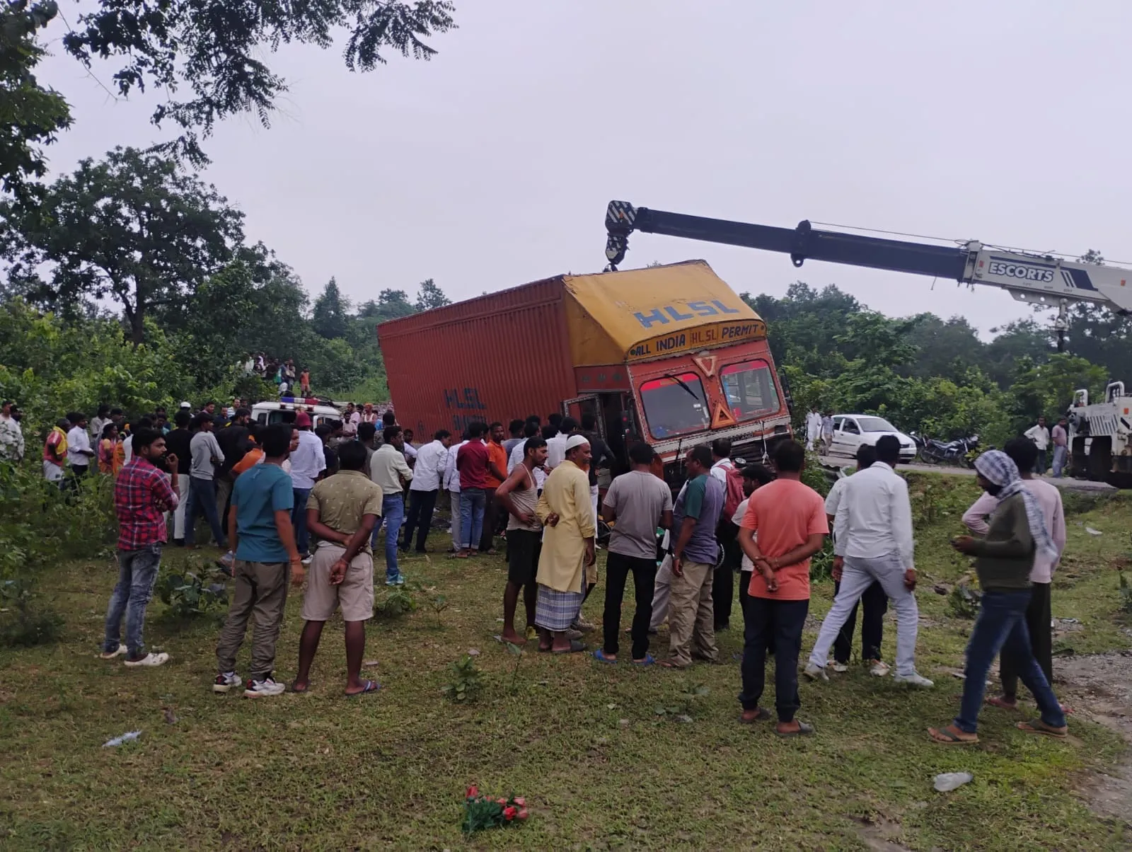 Container Auto Accident