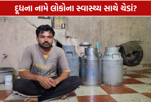 Junagadh Fake Milk: 50 લીટર શંકાસ્પદ દૂધ સાથે આરોપી ઝડપાયો