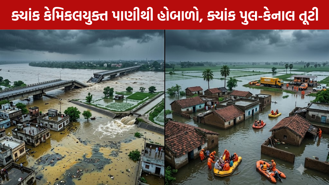 Gujarat Monsoon: વરસાદનો ડબલ એટેક