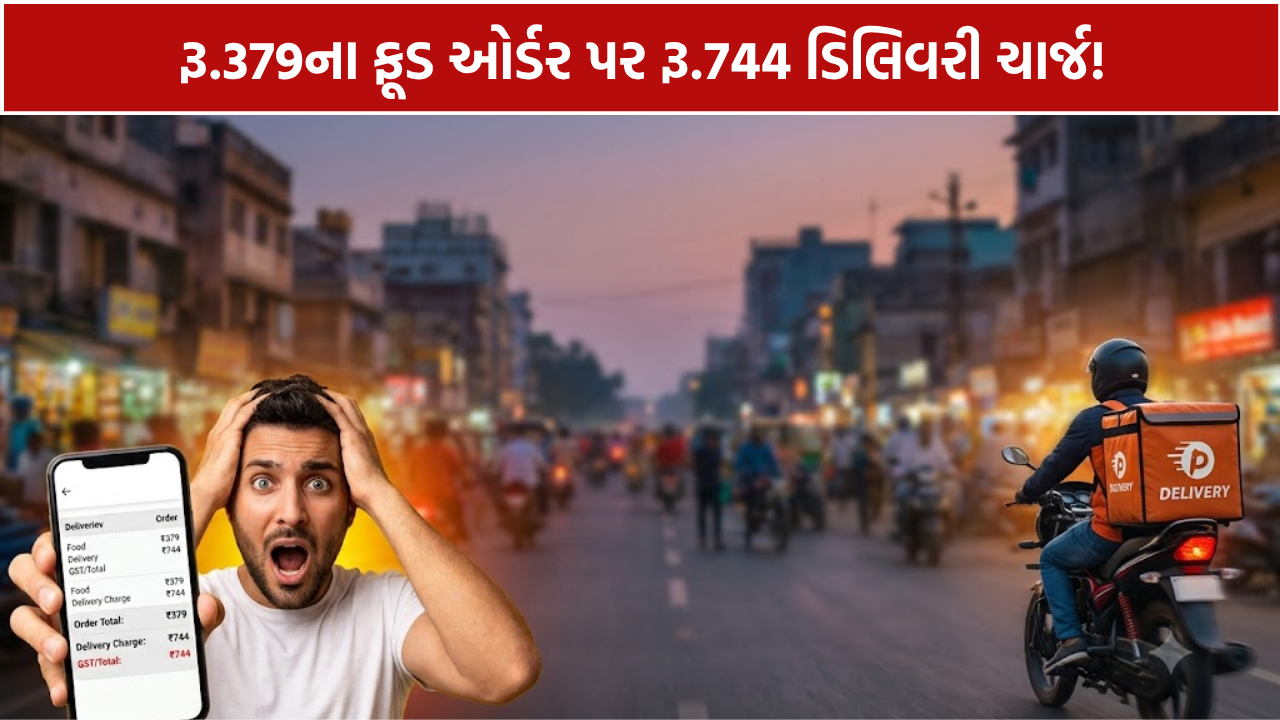 Food Delivery Charges: રૂ.379ના ફૂડ ઓર્ડર પર રૂ.744 ડિલિવરી ચાર્જ!
