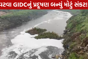 Vatva GIDC Pollution પ્રદૂષણ બન્યું મોટું સંકટ