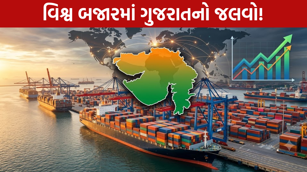 Gujarat $110 Billion Export: વિશ્વ બજારમાં ગુજરાતનો જલવો