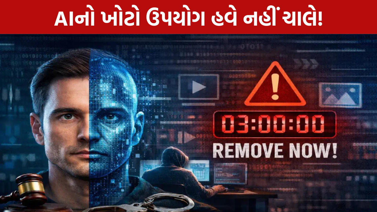AI Deepfake Rules 3 કલાકમાં કન્ટેન્ટ નહીં હટાવો તો કાર્યવાહી