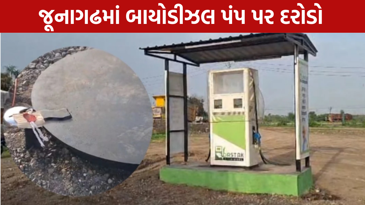 Illegal Biodiesel Pump Raid: 10 લાખનો મુદ્દામાલ કબજે