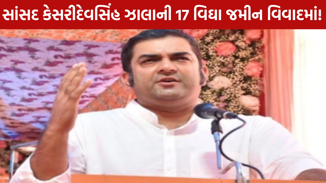 Kesridevsinh Zala Land: 17 વિઘા જમીન પર વિવાદ