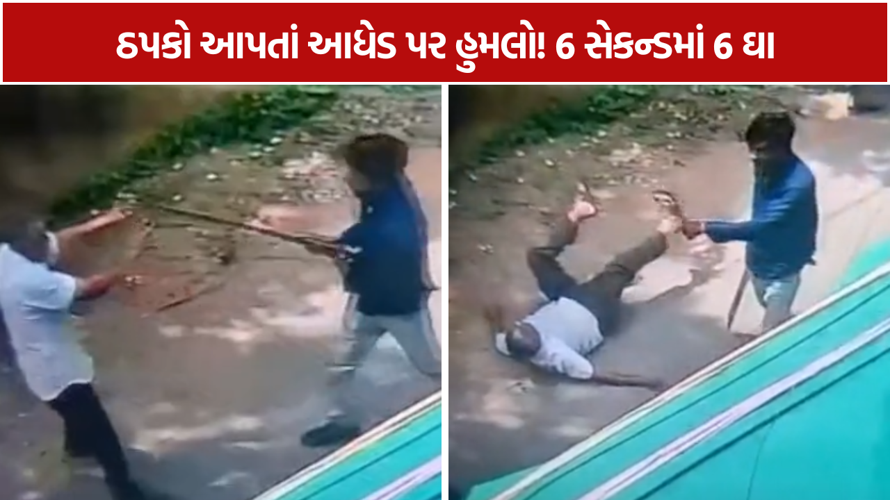 Manjalpur Attack: ઠપકો આપતાં લારીચાલકે આધેડને પાટીયાથી માર માર્યો