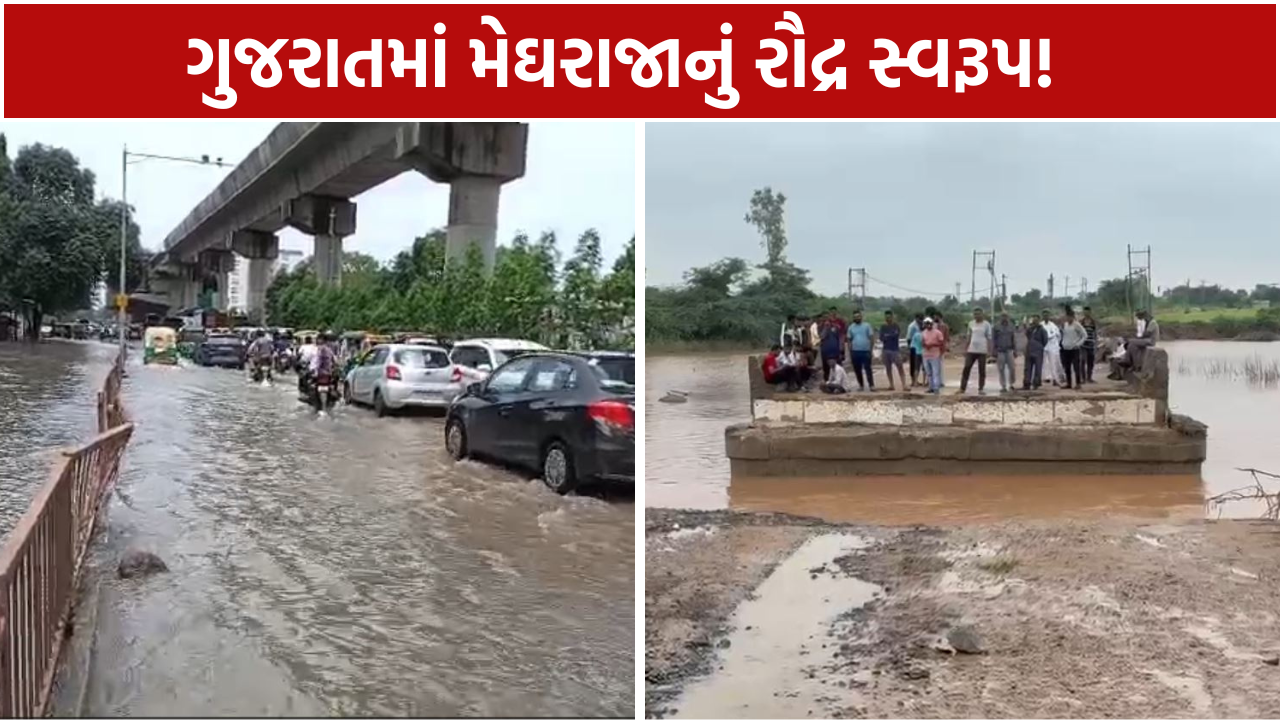 Heavy Rain Flood: કરોડોના વિકાસકામ ધોવાયા