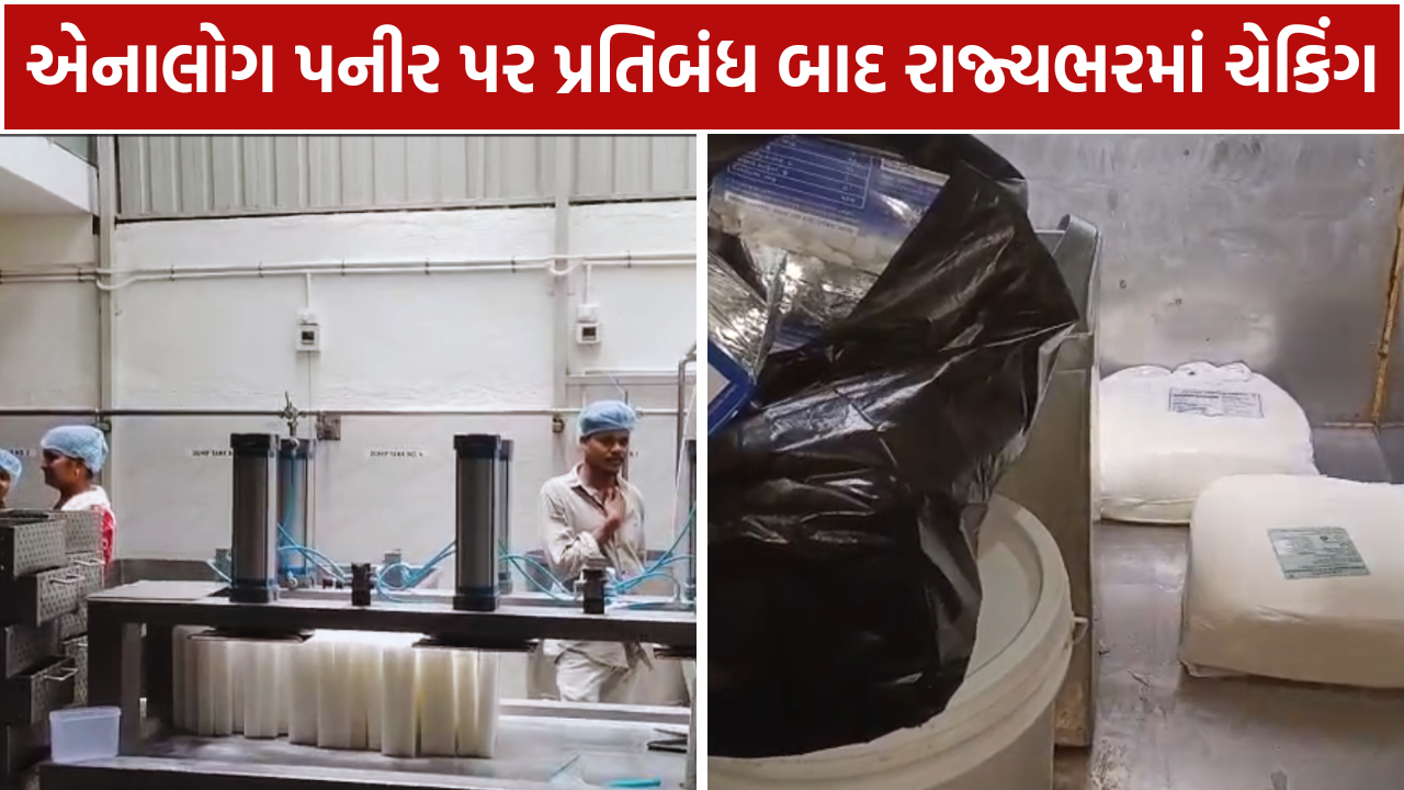 Gujarat Analog Paneer Ban તંત્રનો સખત એક્શન