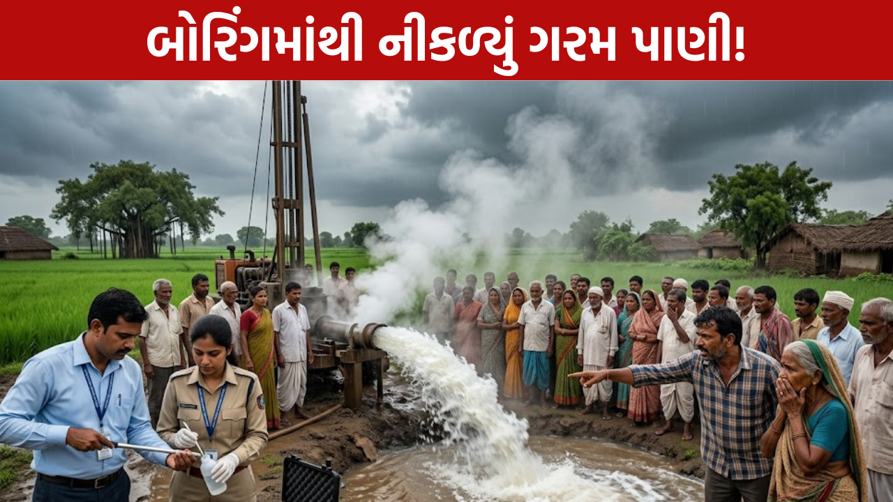 Borewell Hot Water: છોટાઉદેપુરમાં રહસ્યમય ઘટના