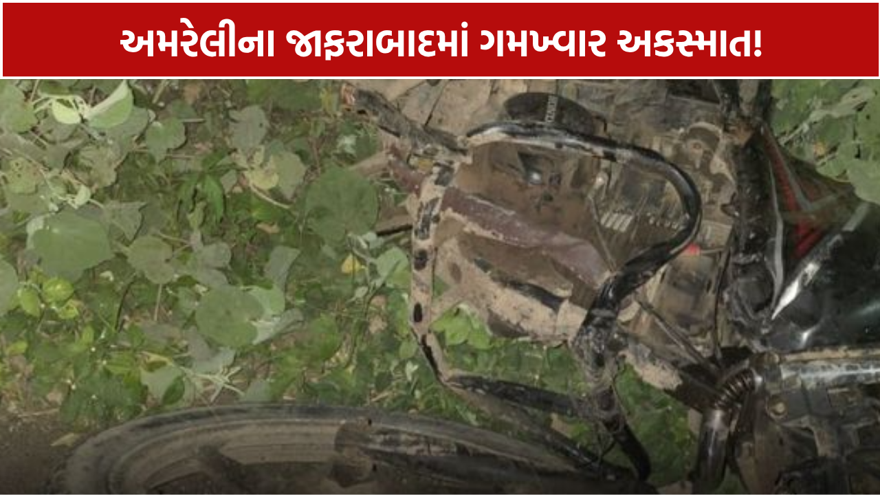 Jafrabad Accident: ટ્રેક્ટર અને બાઈક વચ્ચે ભયાનક ટક્કર, 2 યુવકોએ ગુમાવ્યો જીવ