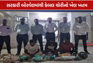 Cable Wire Theft: દહેગામ પોલીસે 3 શખ્સોને ઝડપી પાડ્યા