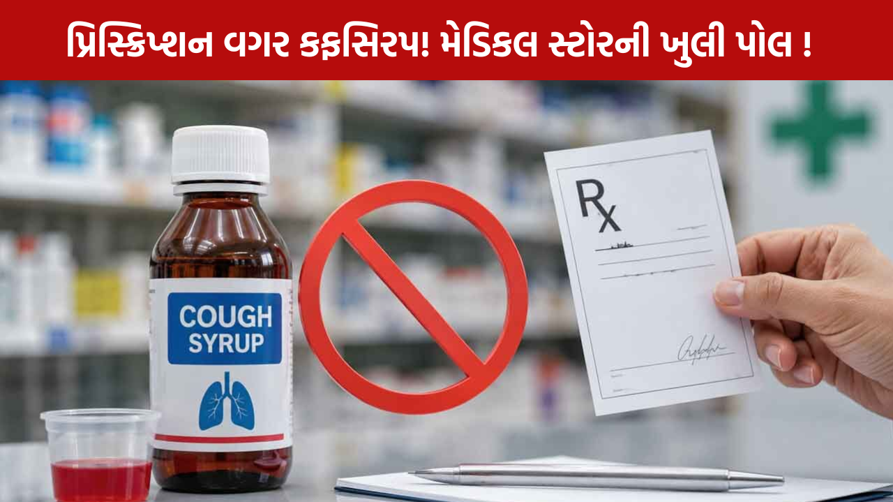 Cough Syrup Without Prescription: અમદાવાદમાં મોટો ખુલાસો!