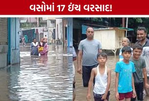 Kheda Flood Situation: 17 ઇંચ વરસાદે વસોને ધમરોળ્યું, દુકાનોમાં પાણી ઘૂસતા માલસામાન બરબાદ