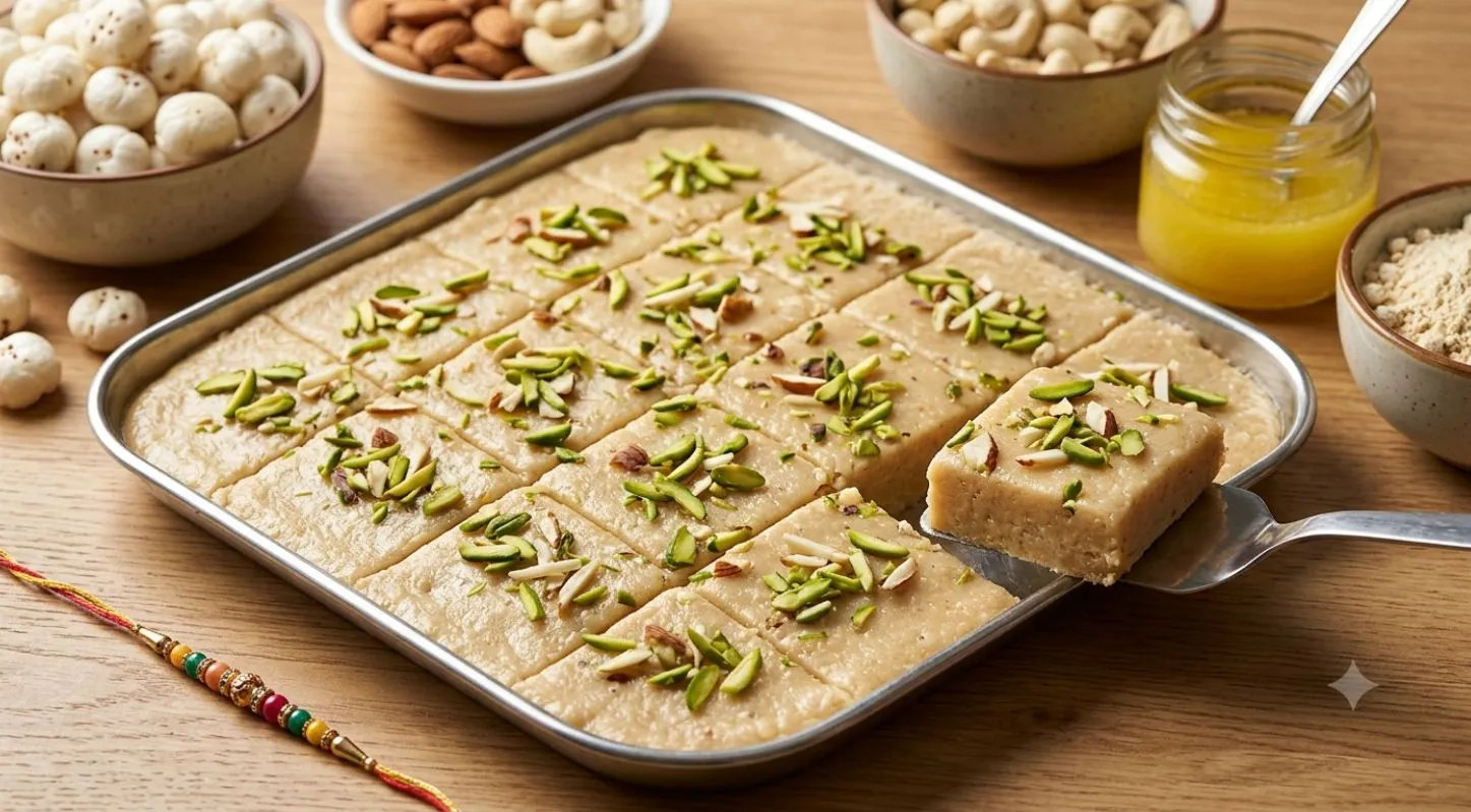Makhana Barfi