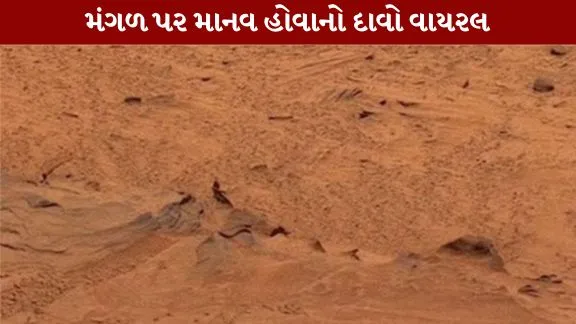 Mars Claim of a 'human' on goes viral