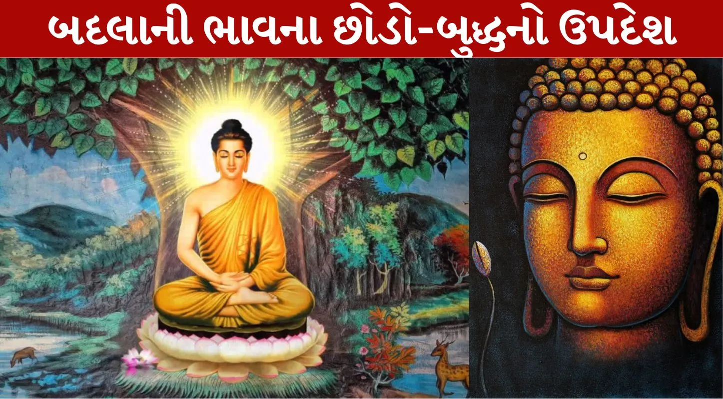 Quotes of Budhha...બદલાની ભાવના જ જશે બદલાઇ!