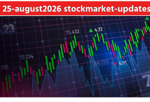 25 August 2026 Stock Market Updates: Sensex-Nifty Down