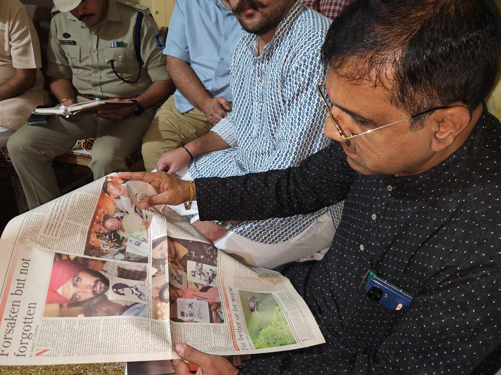 Captain Kalyansingh Rathod: શહીદ પરિવારના આંગણે પહોંચ્યા પ્રભારી મંત્રી