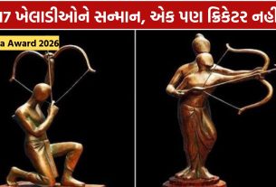 Arjuna Award 2026: 17 ખેલાડીઓનું સન્માન, એક પણ ક્રિકેટર નહીં