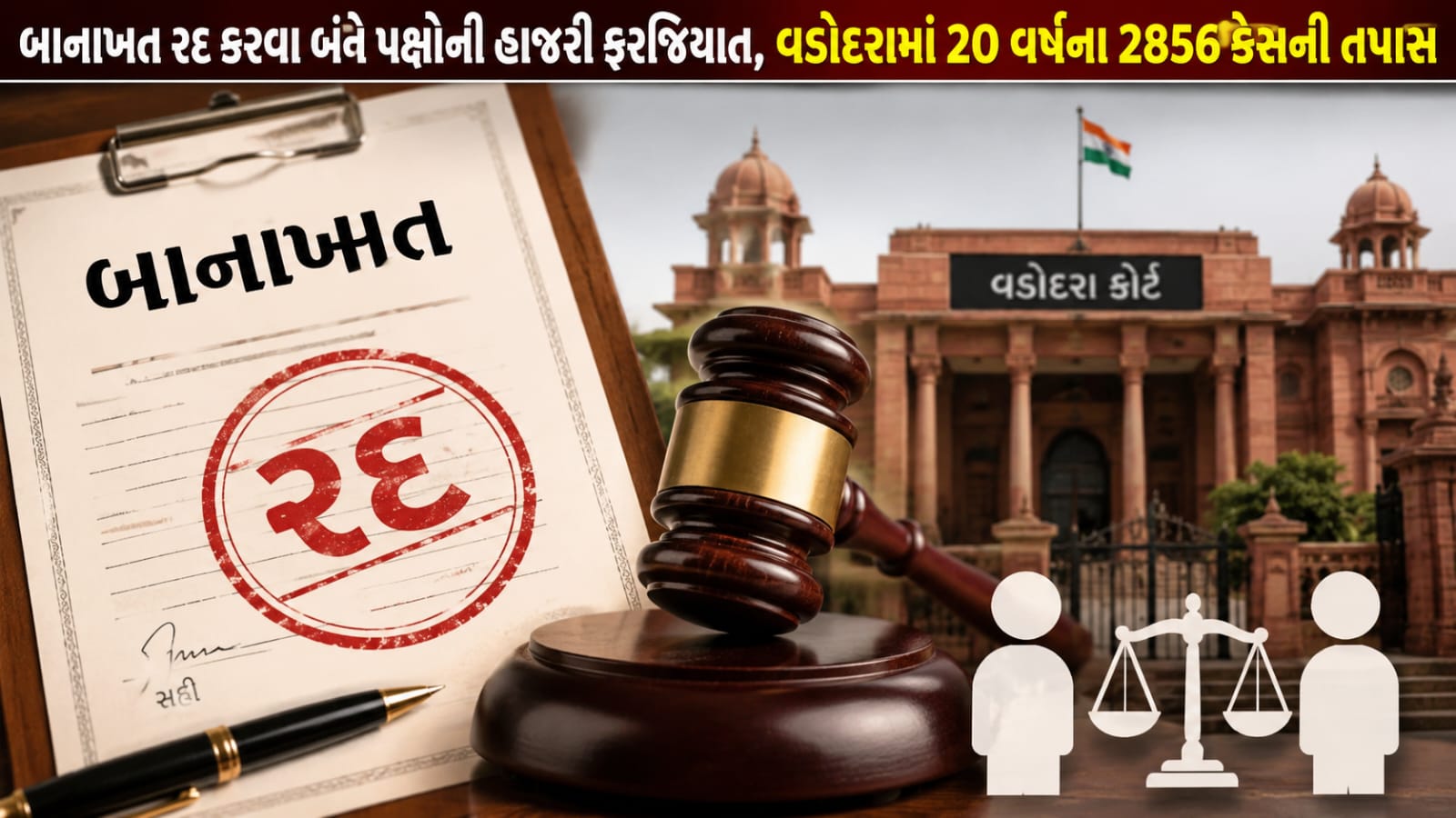 Vadodara Banakhat: 2856 કેસની તપાસ શરૂ