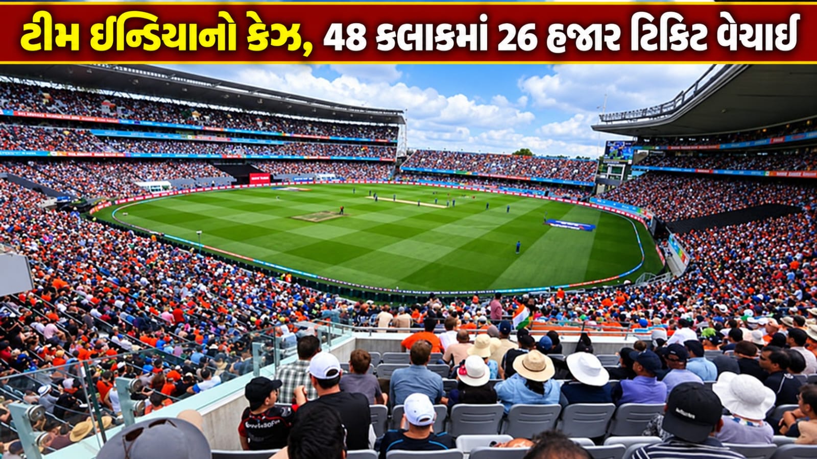 Team India New Zealand Tour: 48 કલાકમાં 26 હજાર ટિકિટ વેચાઈ