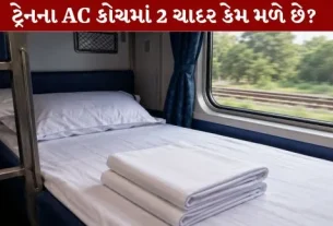 Why do you get two bedsheets in an AC train coach