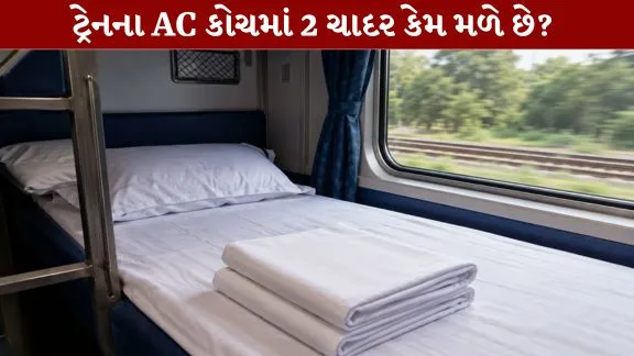 Why do you get two bedsheets in an AC train coach