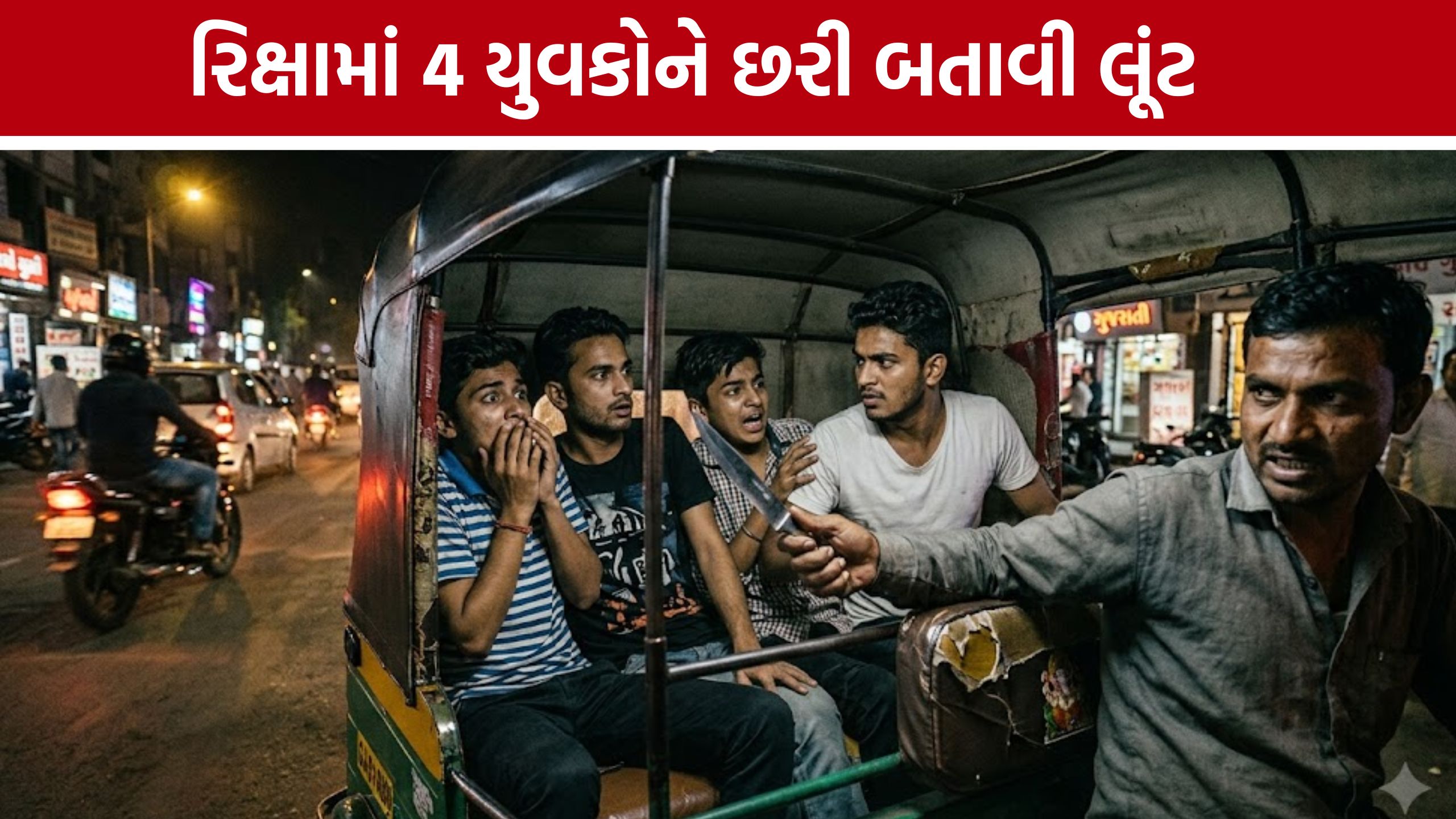 Ahmedabad Rickshaw Robbery: રિક્ષાચાલકનો ખતરનાક ખેલ! 4 યુવકો પાસેથી ₹38 હજાર પડાવ્યાનો આરોપ