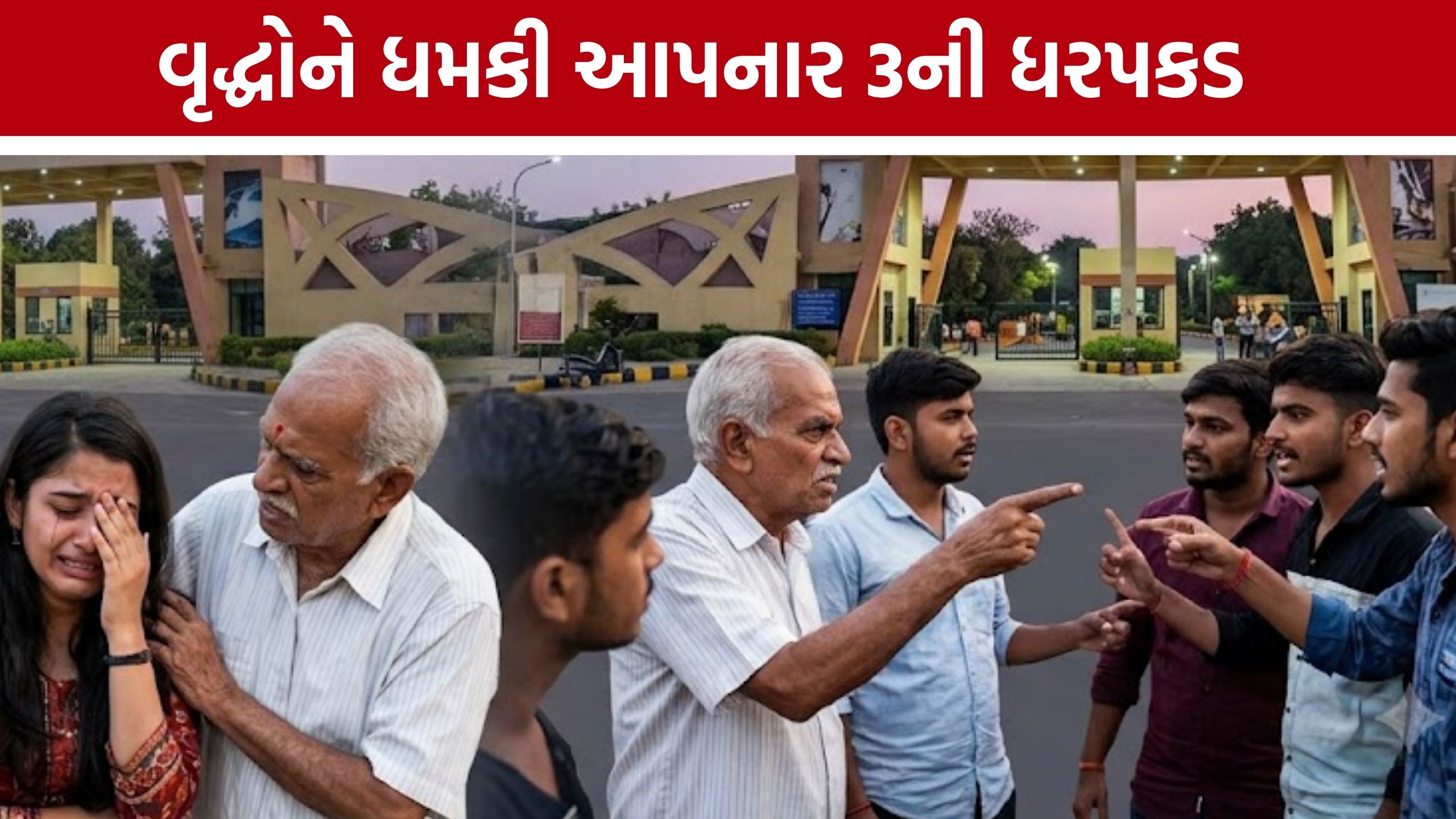 Sardar Patel Gardenમાં યુવતી સાથે બીભત્સ વર્તન, વિરોધ કરતા વૃદ્ધોને જાનથી મારી નાખવાની ધમકી