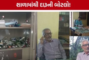 School Liquor Bottles: શાળાની તિજોરીમાંથી 50 ખાલી બોટલો? સોજિત્રામાં ઘટનાથી ચકચાર, વીડિયો વાયરલ