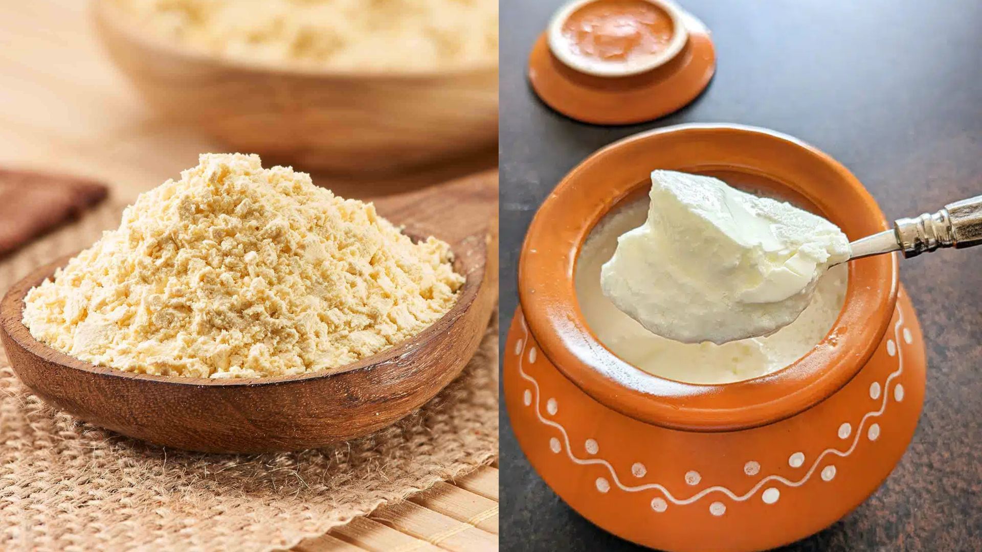 besan and curd