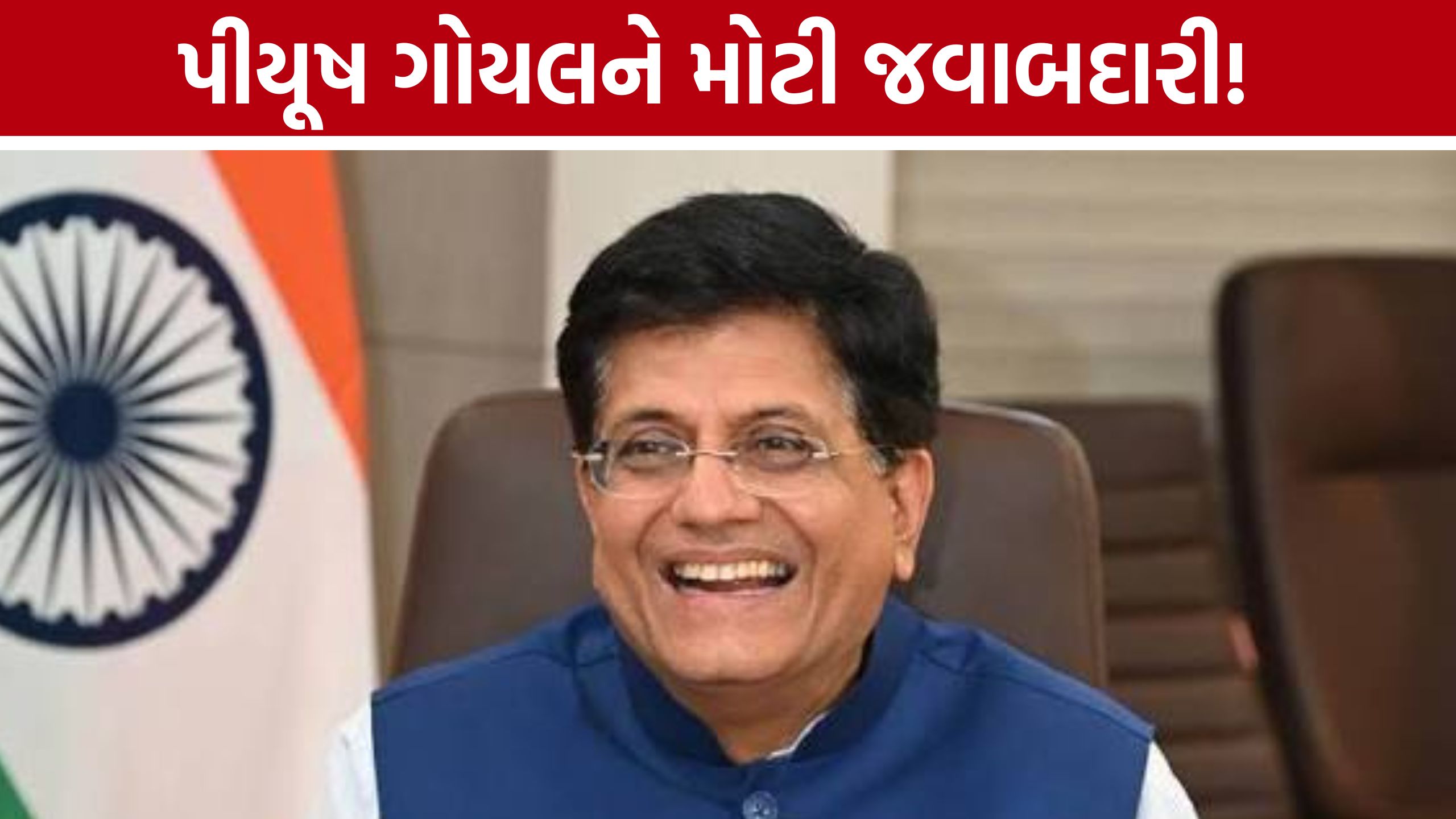 મોદી સરકારમાં મંત્રી, હવે BJPમાં પણ મોટી જવાબદારી: Piyush Goyalને કોષાધ્યક્ષ બનાવાયા