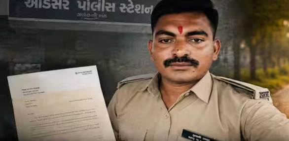 ગુજરાત પોલીસ કોન્સ્ટેબલનું રાજીનામું અને 2029 સુધી ચંપલ નહીં પહેરવાનો સંકલ્પ
