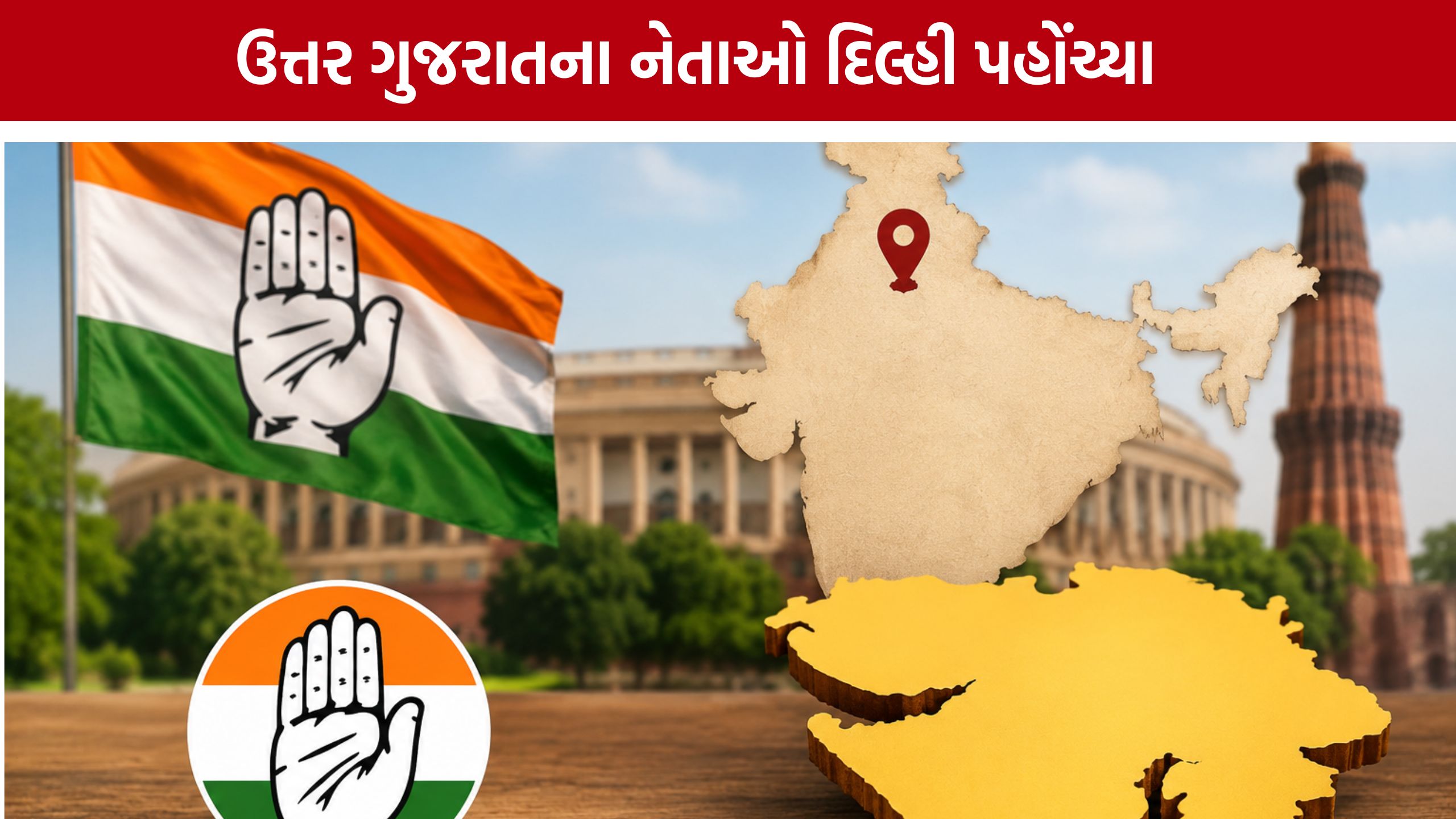 Gujarat Congress Internal Dispute: ઉત્તર ગુજરાતના નેતાઓની દિલ્હીમાં મહત્વપૂર્ણ બેઠક
